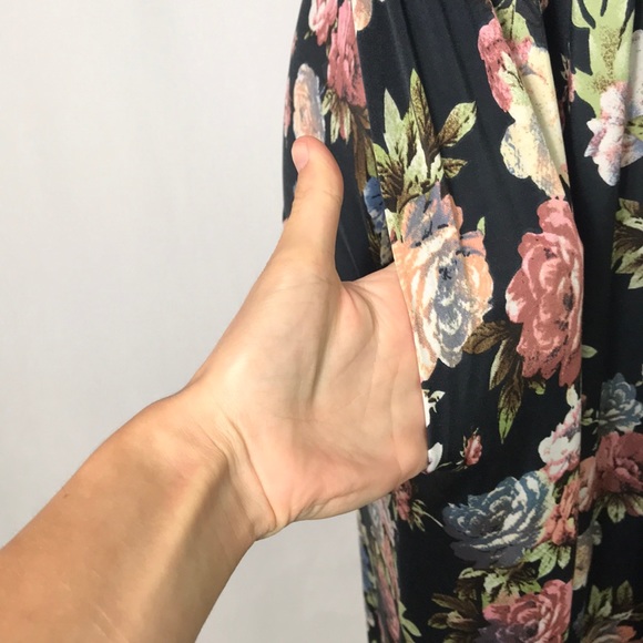 🌻 3/25 🌻 Emerald USA Super Stretch Floral Maxi - Picture 4 of 12